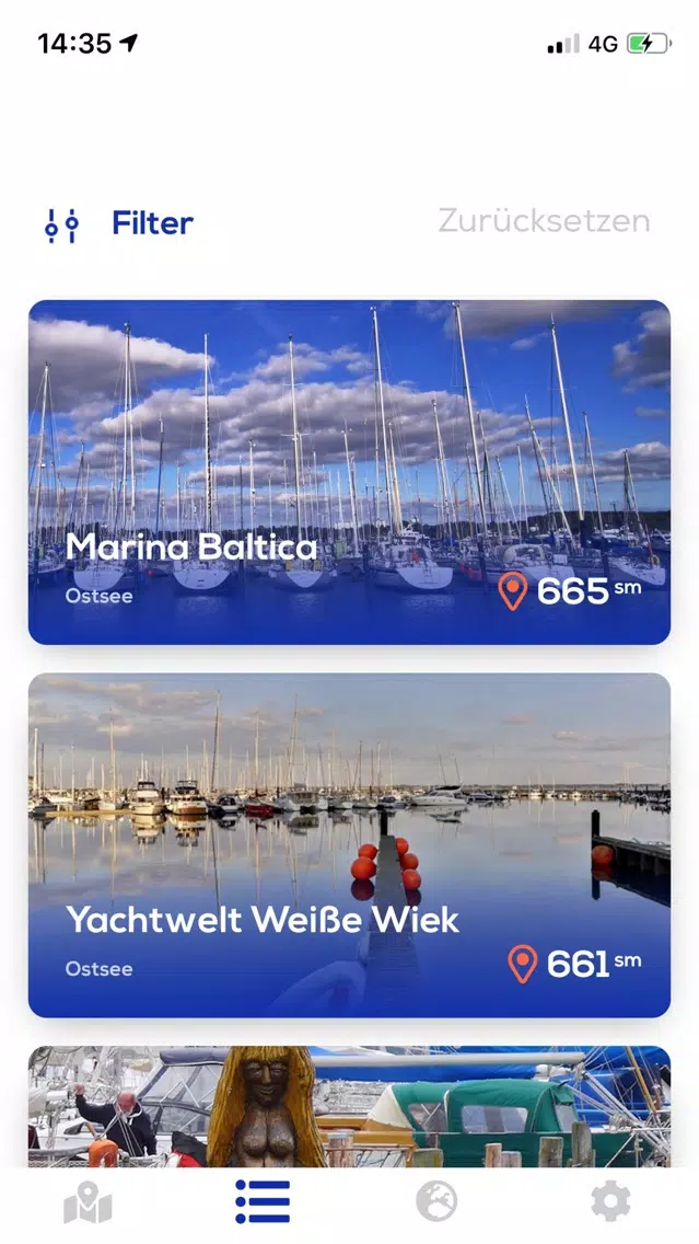 Marina Guide - Baltic Sea (DE) スクリーンショット