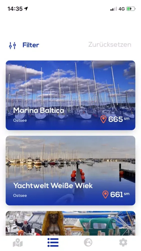 Marina Guide - Baltic Sea (DE)应用截图