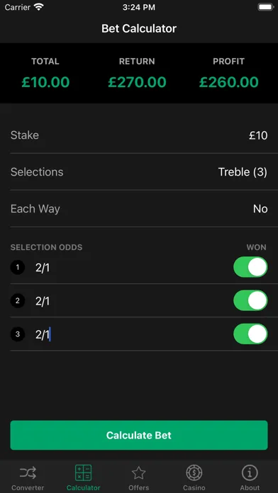ภาพหน้าจอของ Betting.Bet
