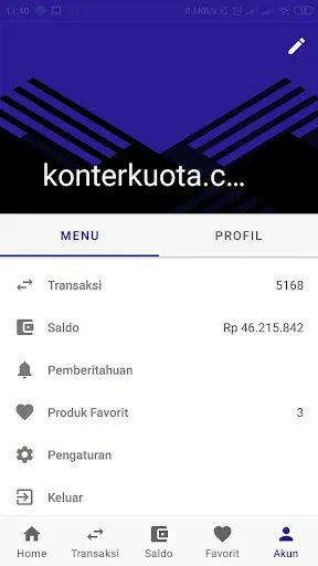 konterkuota - Isi Pulsa Kuota 应用截图