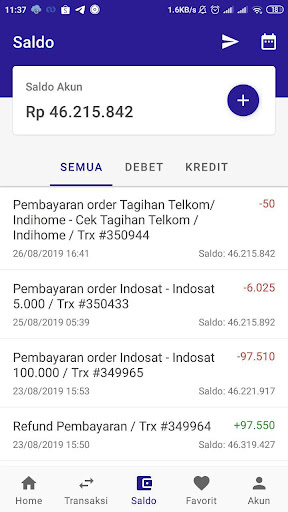 konterkuota - Isi Pulsa Kuota  Screenshots