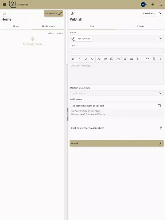 Zrzuty ekranu Launchpad App iPad 