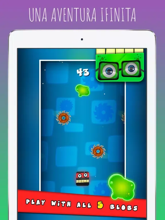 Скриншоты Hungry Blob - Jelly Wobble iPad 