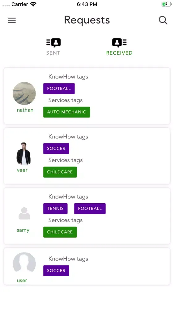 Скриншоты KnowHow-App