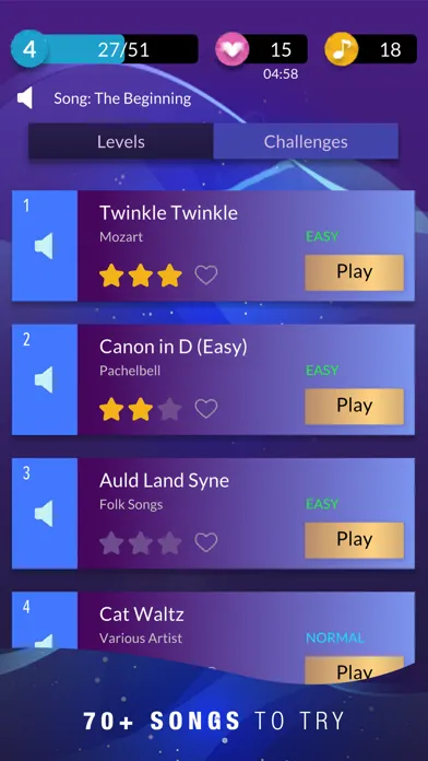 Piano Dream: Tap Piano Tiles سکرین شاٹس