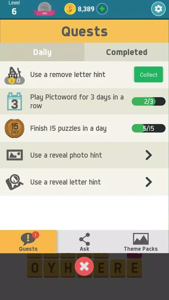 Pictoword Screenshots