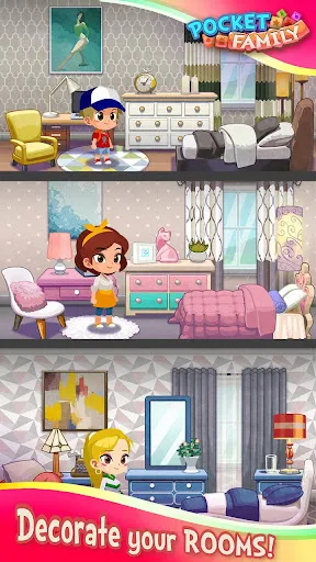 Zrzuty ekranu Pocket Family Dreams: My Home