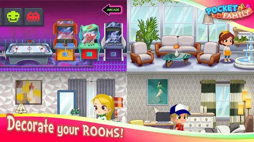Zrzuty ekranu Pocket Family Dreams: My Home