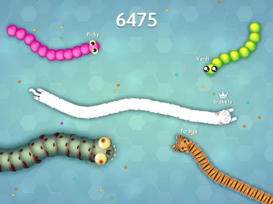ภาพหน้าจอของ Snake.io+ iPad 