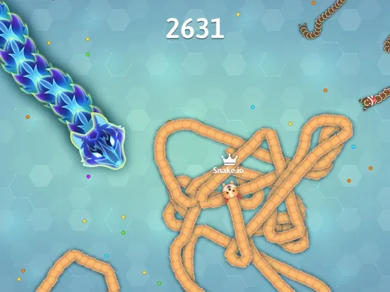 ภาพหน้าจอของ Snake.io+ iPad 