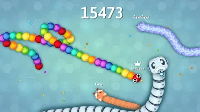 ภาพหน้าจอของ Snake.io+