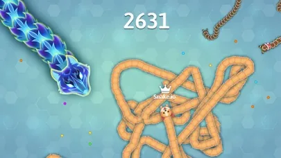 ภาพหน้าจอของ Snake.io+