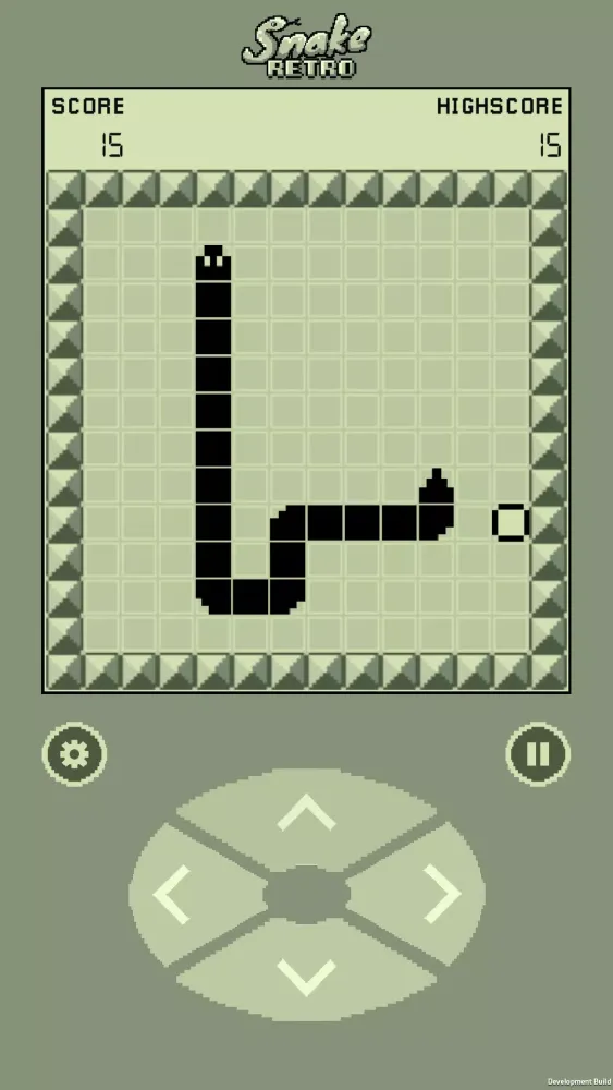 Screenshot di Snake Retro