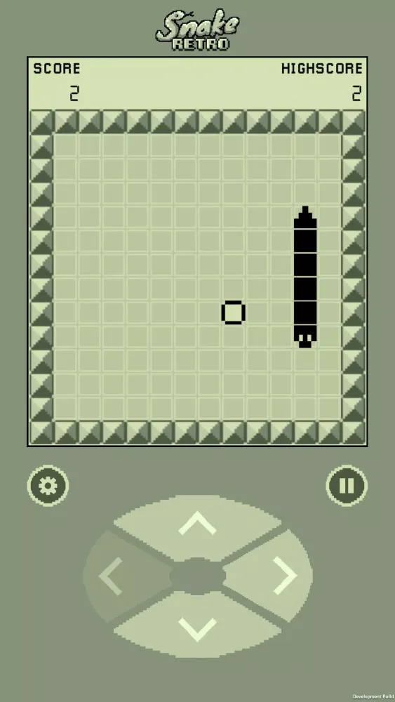 Screenshot di Snake Retro