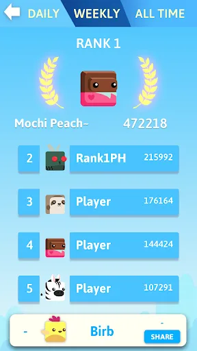 Stacky Bird: Fun Egg Dash Game स्क्रीनशॉट