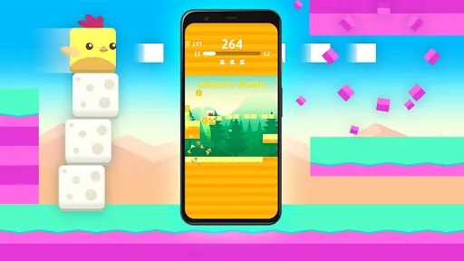 Stacky Bird: Fun Egg Dash Game स्क्रीनशॉट