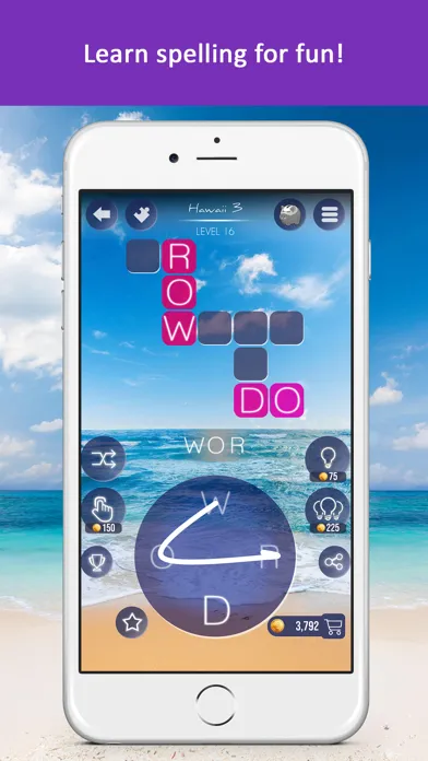 Word Beach: Fun Spelling Games应用截图