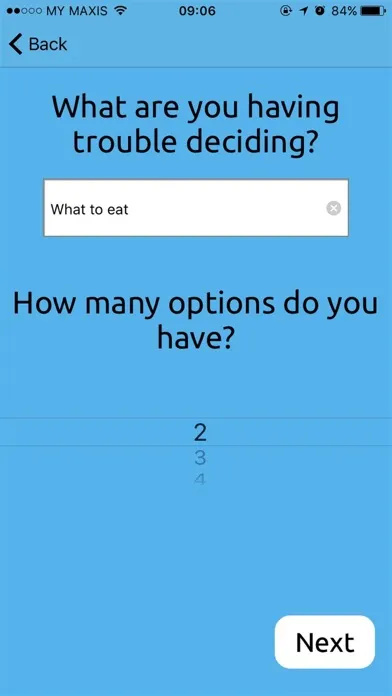 Alpha Random: Random options generator應用截圖
