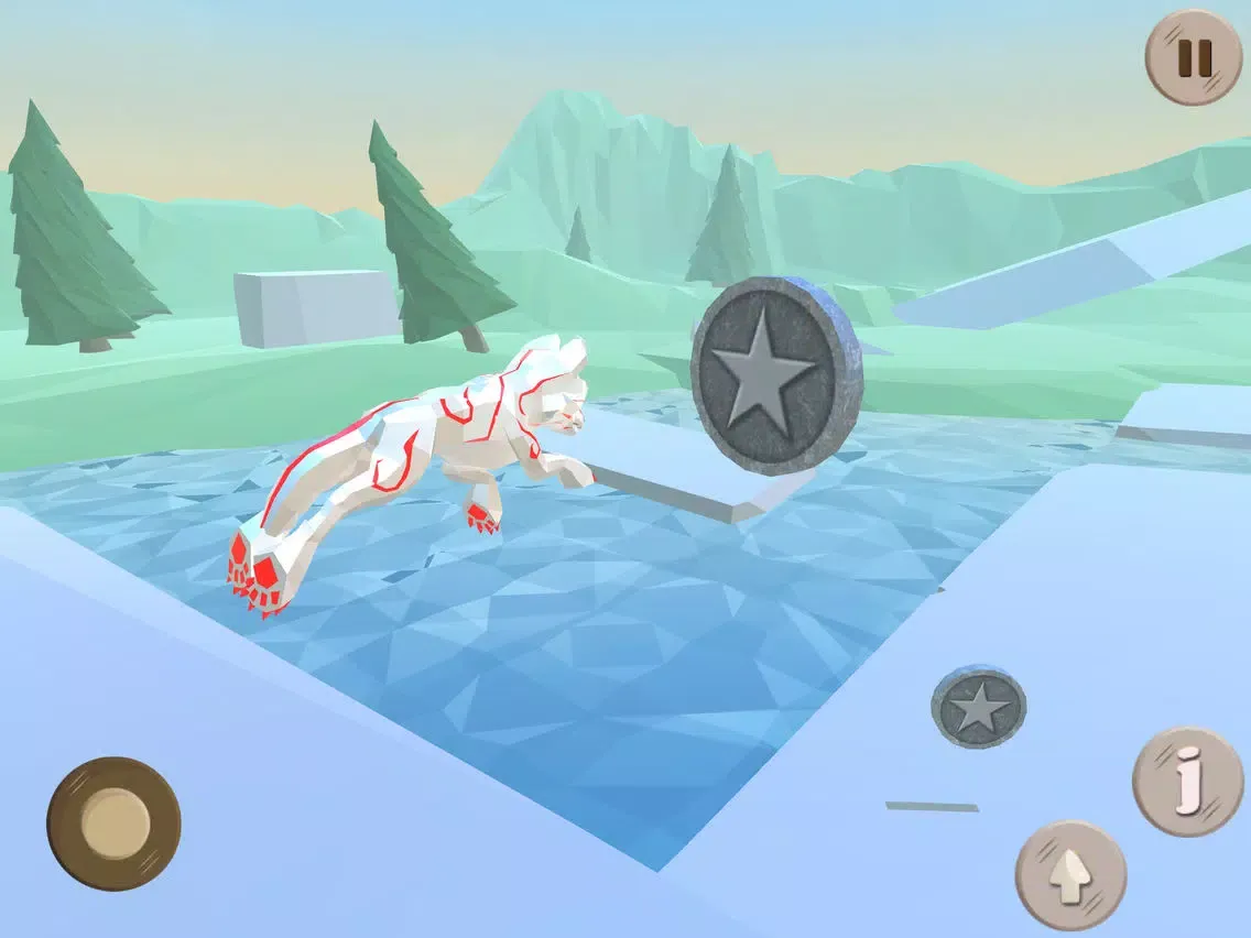Fox Evolution - Snow 3D Forest iPad  स्क्रीनशॉट