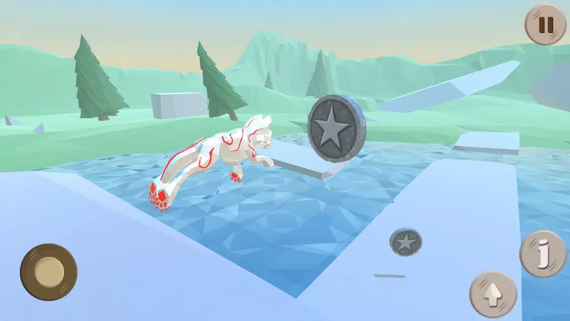 Fox Evolution - Snow 3D Forest स्क्रीनशॉट