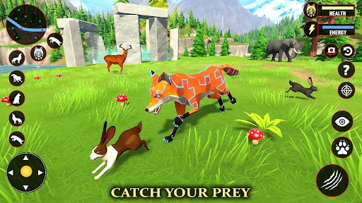 Fox Simulator Fantasy Jungle स्क्रीनशॉट
