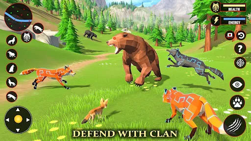 Fox Simulator Fantasy Jungle स्क्रीनशॉट