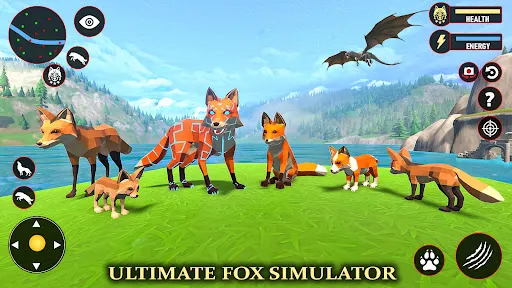 Fox Simulator Fantasy Jungle स्क्रीनशॉट