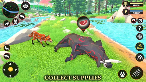 Fox Simulator Fantasy Jungle स्क्रीनशॉट