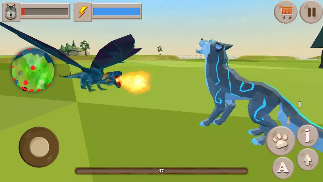 Wild Wolf Family Simulator 3D Screenshots