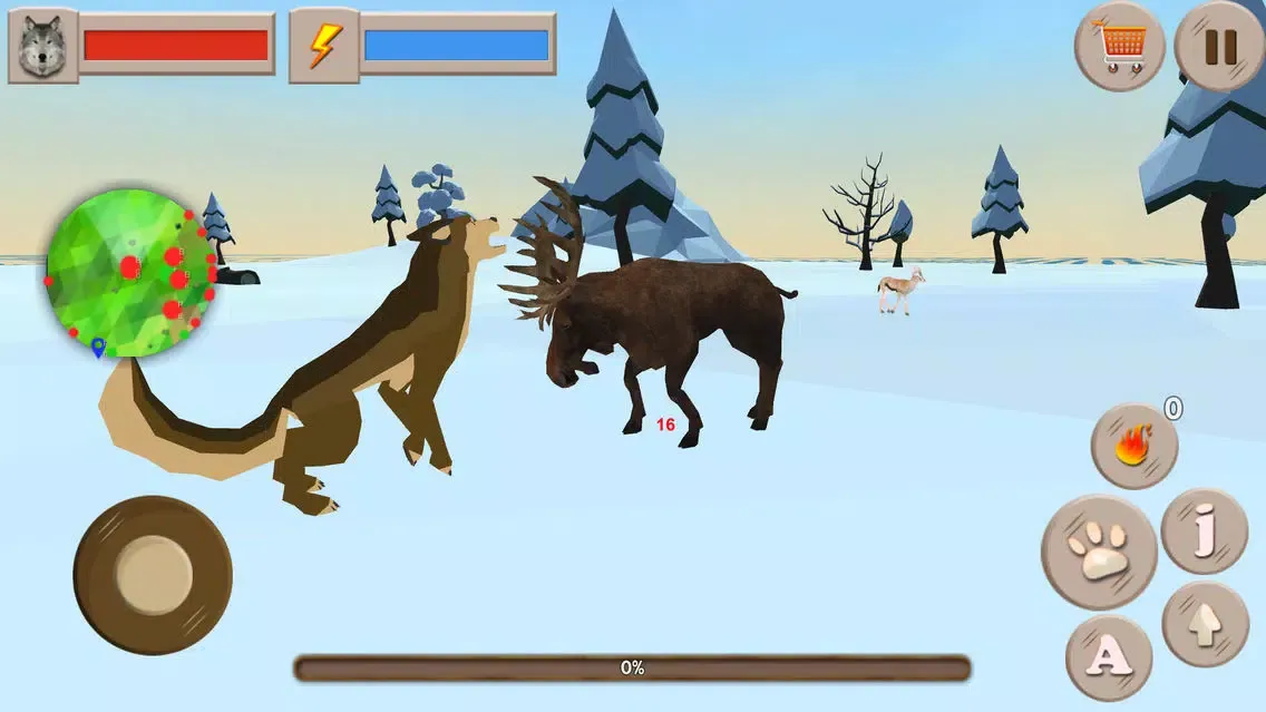 Wild Wolf Family Simulator 3D Screenshots