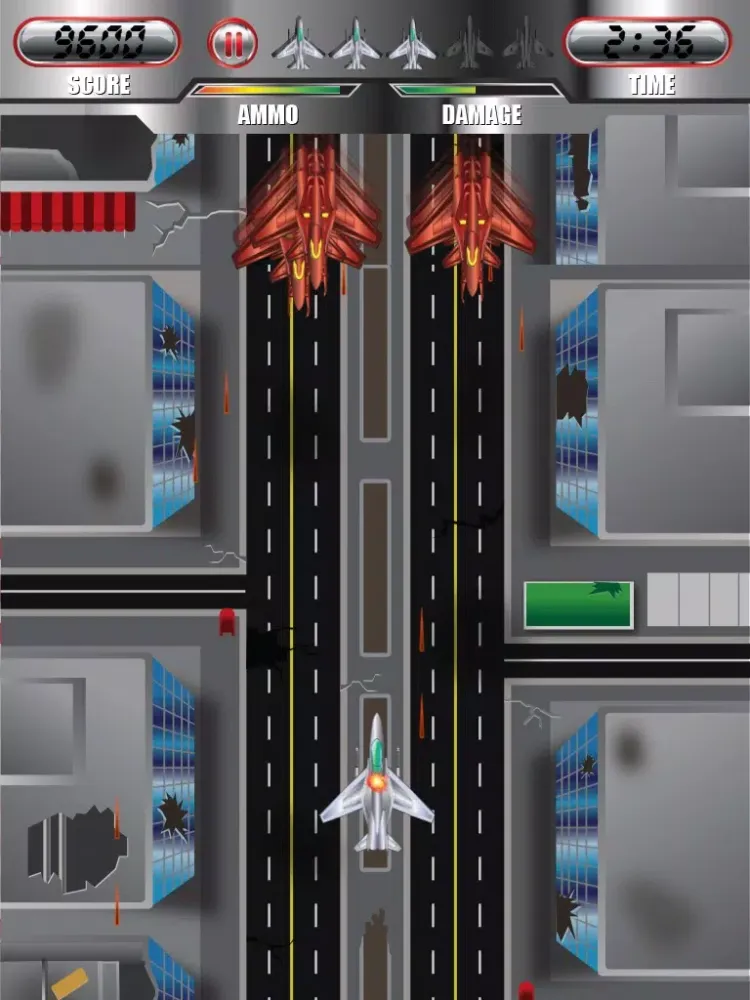 Airplane Combat Fire - Flying Fighting Airplanes Simulator Game iPad  스크린샷
