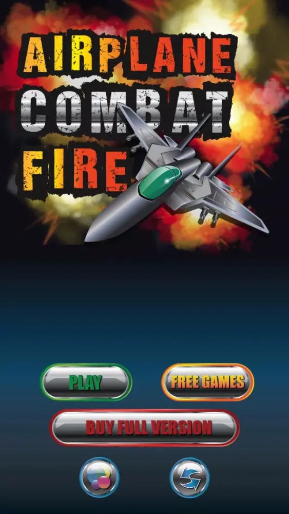 Airplane Combat Fire - Flying Fighting Airplanes Simulator Game 스크린샷
