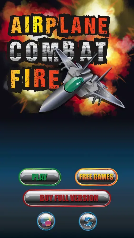 Zrzuty ekranu Airplane Combat Fire Pro