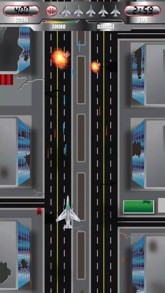 Zrzuty ekranu Airplane Combat Fire Pro
