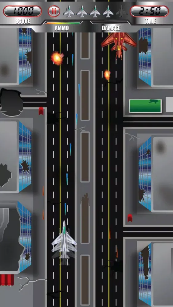 Zrzuty ekranu Airplane Combat Fire Pro