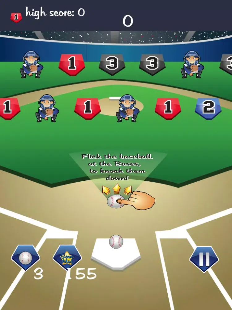 Baseball Flick Superstar iPad  Ekran Görüntüleri