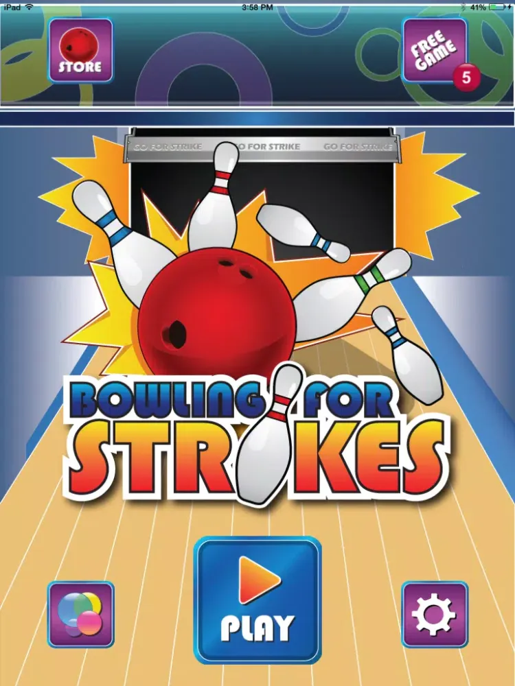 Bowling for Strikes! iPad Screenshots