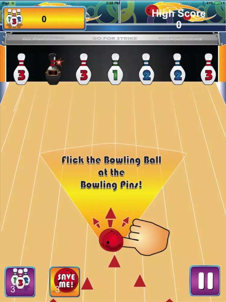 Bowling for Strikes! iPad Screenshots