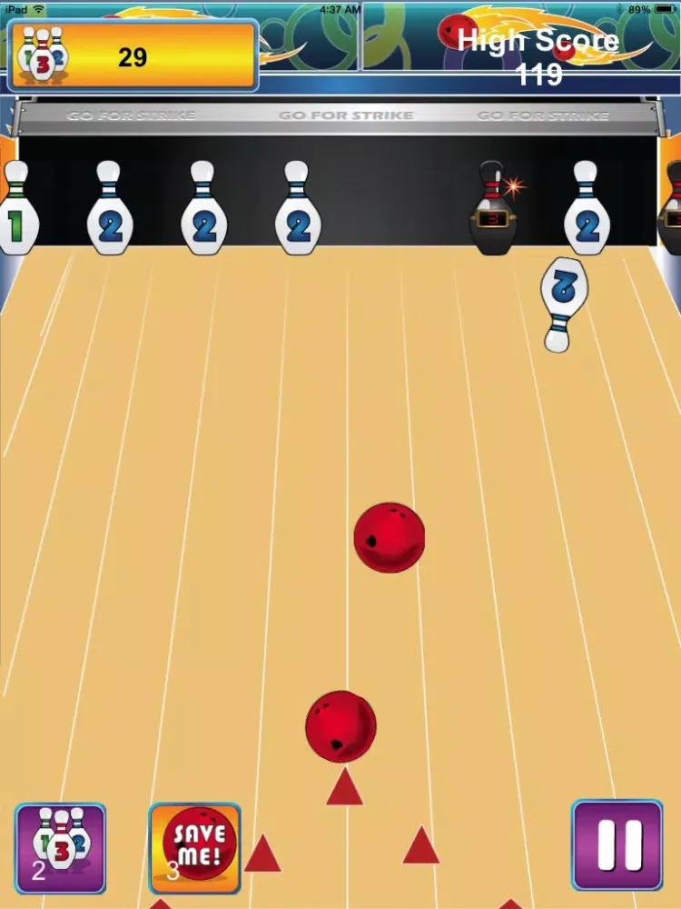 Bowling for Strikes! iPad Screenshots