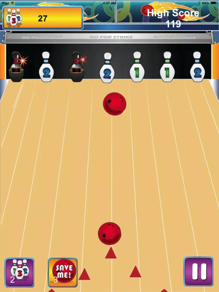 Bowling for Strikes! iPad Screenshots