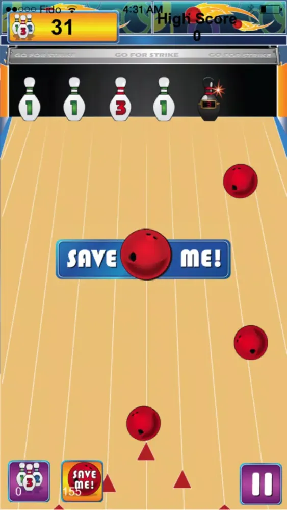 Bowling for Strikes! Screenshots