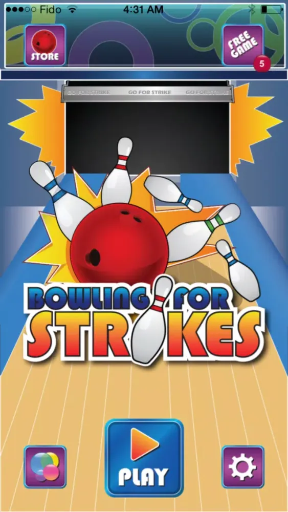 Bowling for Strikes! Screenshots