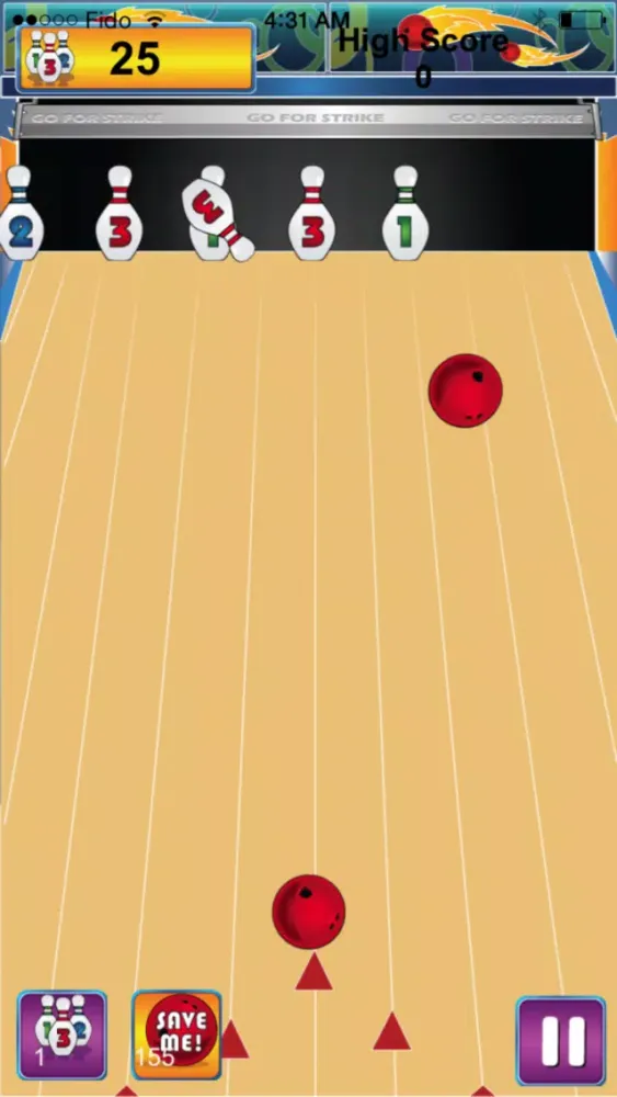 Bowling for Strikes! Screenshots