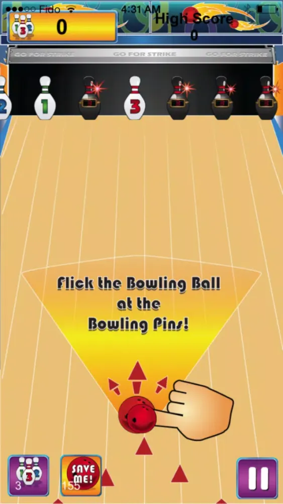 Bowling for Strikes! Screenshots