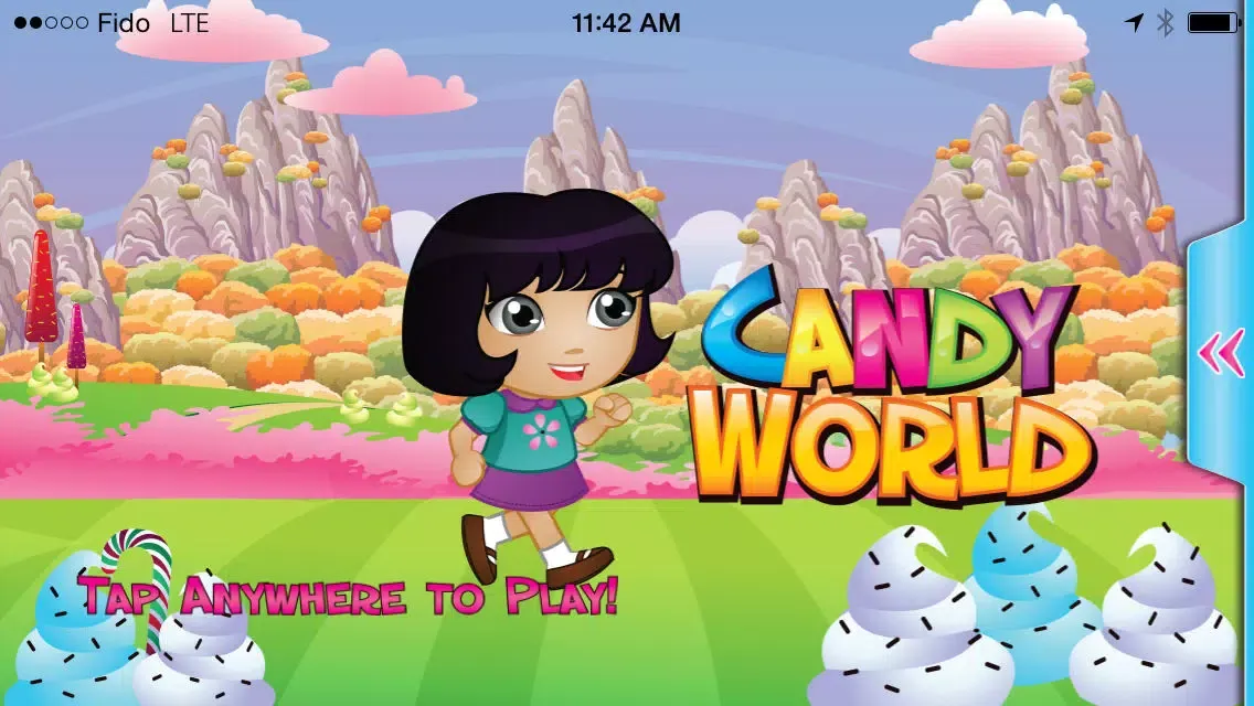 Candy World - Run Through Magical Land of Candies Free स्क्रीनशॉट