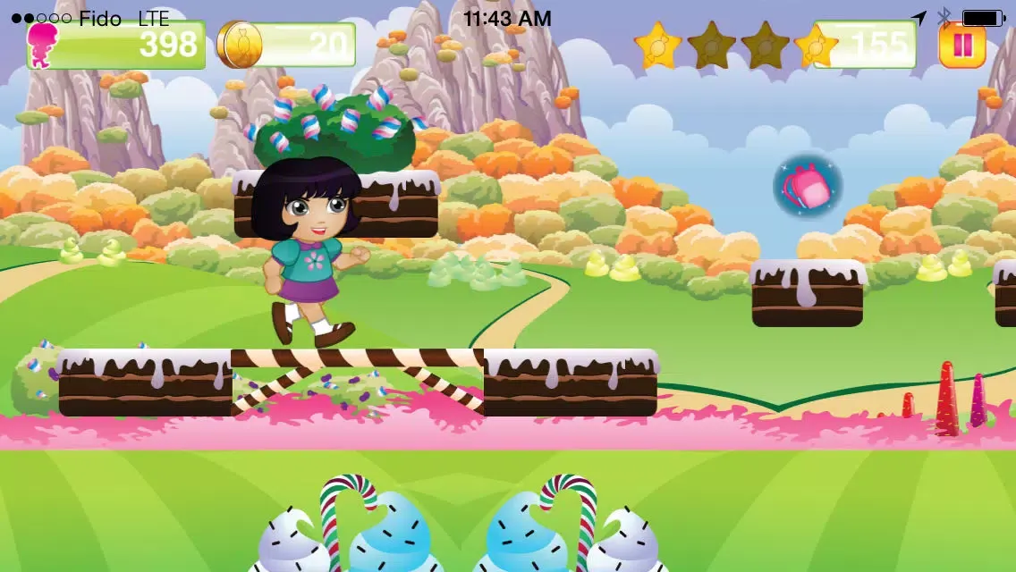 Candy World - Run Through Magical Land of Candies Free स्क्रीनशॉट