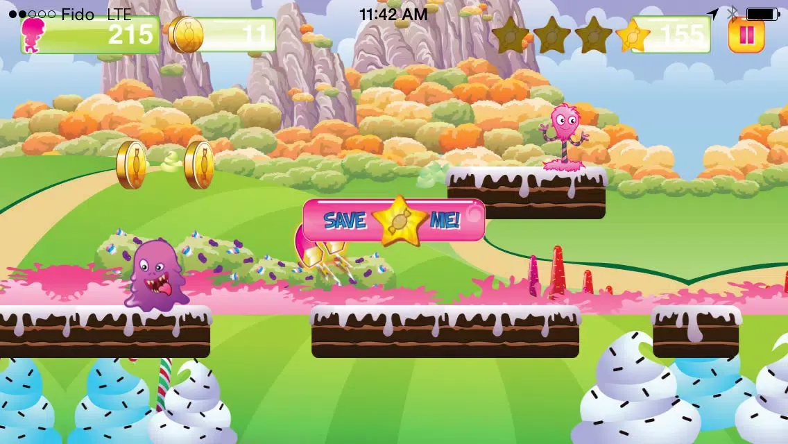 Candy World - Run Through Magical Land of Candies Free स्क्रीनशॉट