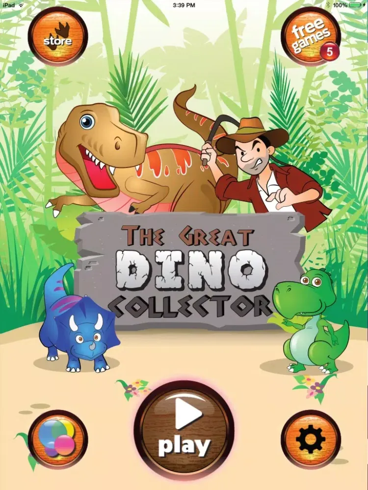 ภาพหน้าจอของ The Great Dino Collector Pro iPad 