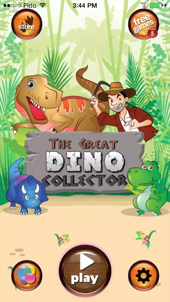 ภาพหน้าจอของ The Great Dino Collector Pro