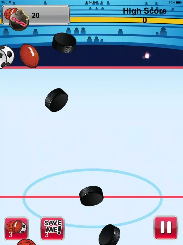 Скриншоты Flick That Ball - Flick The Puck To Hit The Soccer, Football or Soccer Balls iPad 
